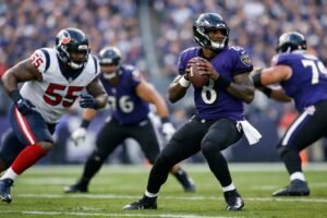 Texans vs Baltimore Ravens Match Player Stats & Leaders