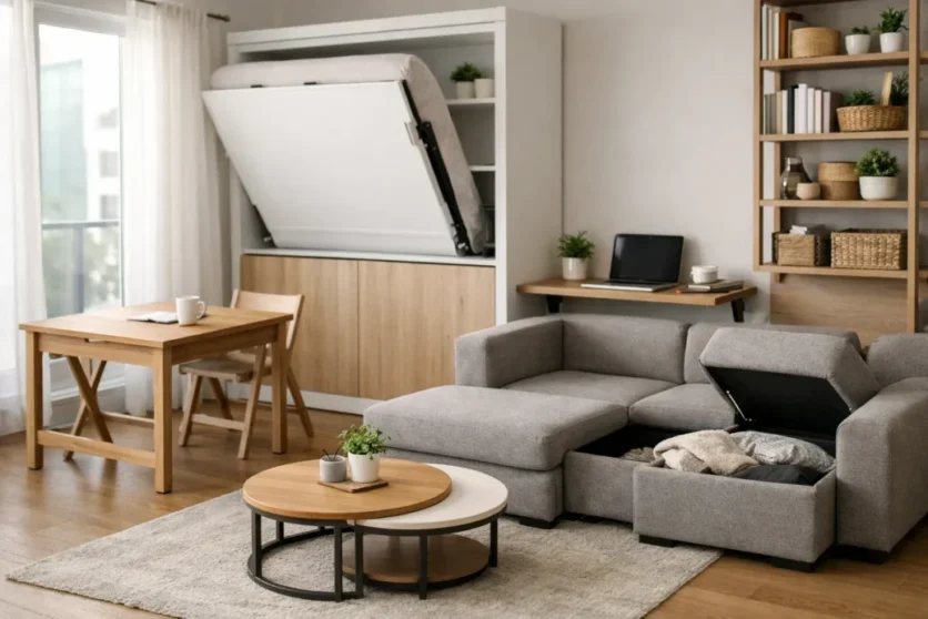 15 Smart Space Saving Furniture Ideas for Small Homes and Apartments